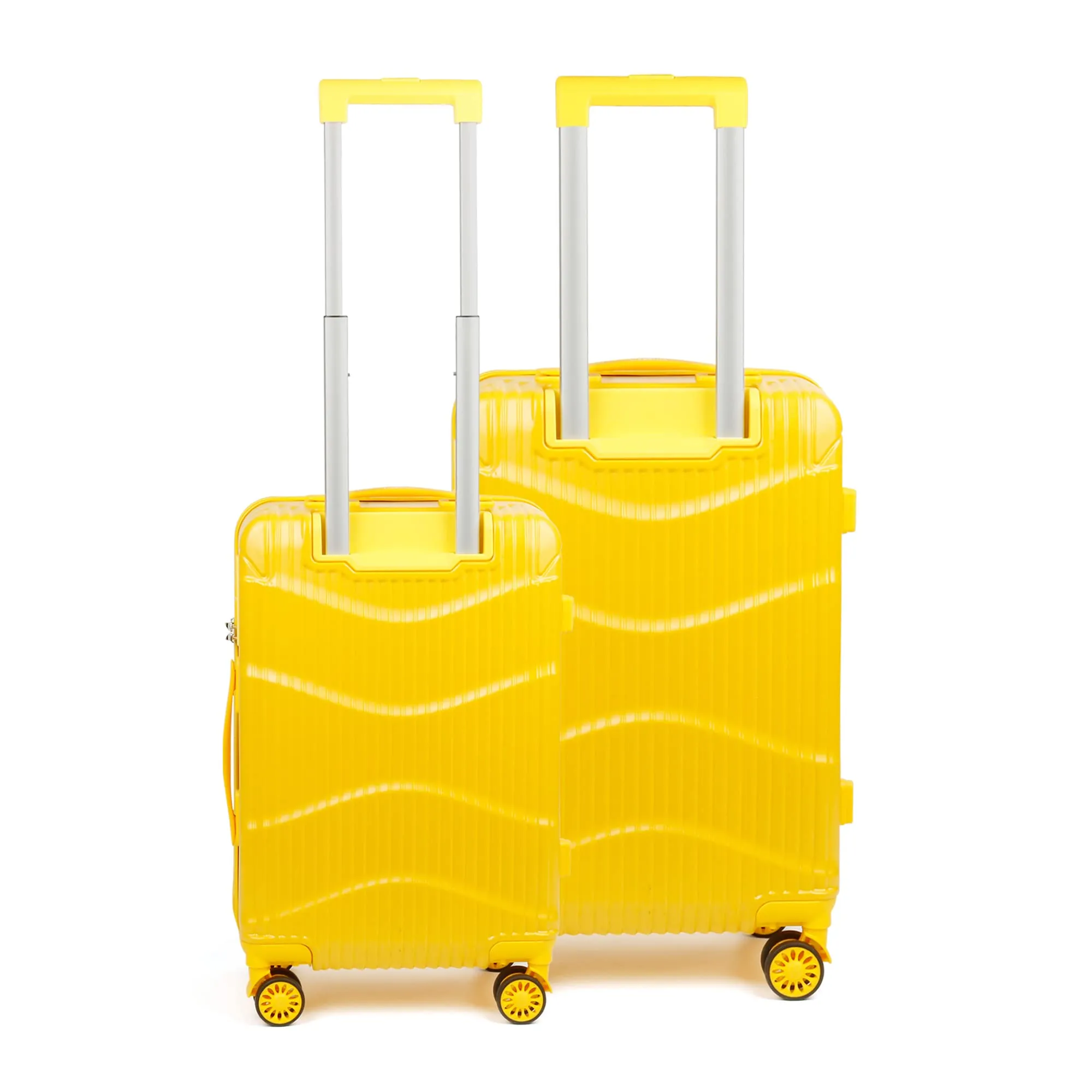 Ballard Series Set of 2 Trolley bags Yellow (Small, Medium)