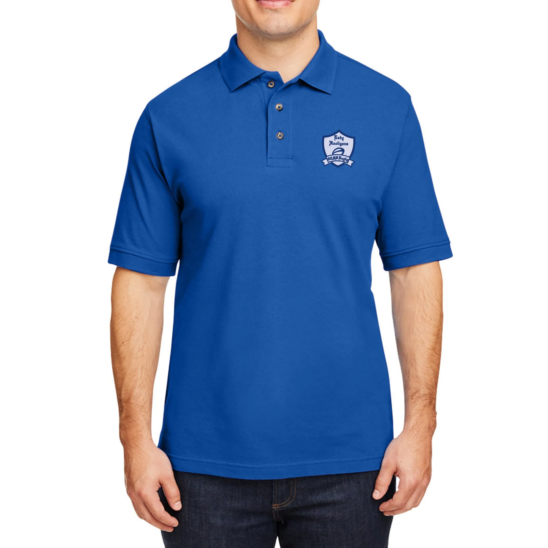 CCSU Lady Hooligans Ringspun Cotton Polo