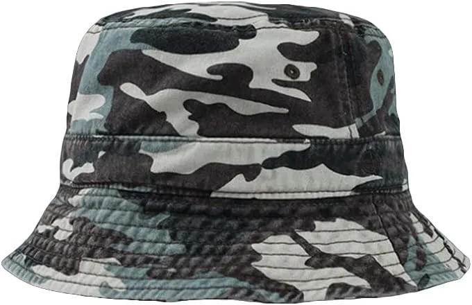 Clakllie Cotton Fisherman Cap Unisex Bucket Hat Foldable Lightweight UV Protation Caps Hiking Travel Hats Outdoor Sports Cap