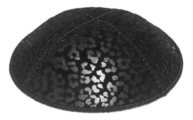 Embossed Suede Kippahs Blind Embossed Suede Kippot