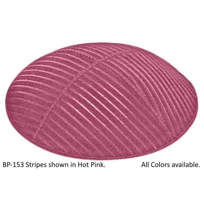 Embossed Suede Kippahs Blind Embossed Suede Kippot