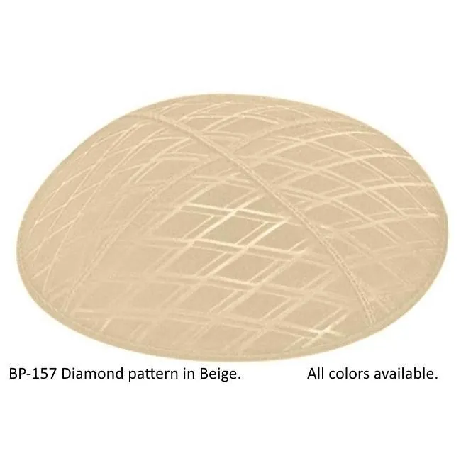 Embossed Suede Kippahs Blind Embossed Suede Kippot