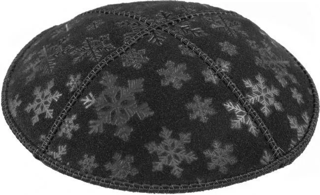 Embossed Suede Kippahs Blind Embossed Suede Kippot