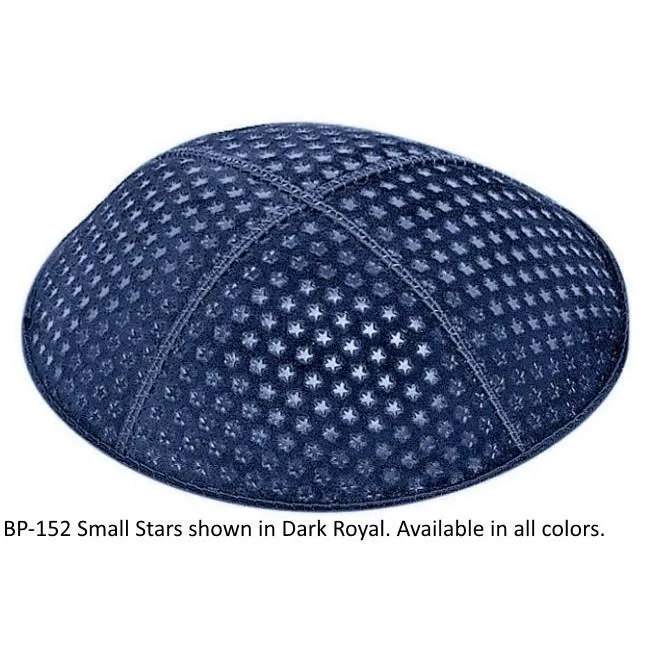 Embossed Suede Kippahs Blind Embossed Suede Kippot
