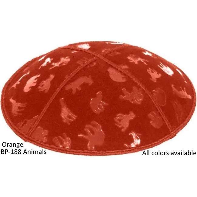 Embossed Suede Kippahs Blind Embossed Suede Kippot
