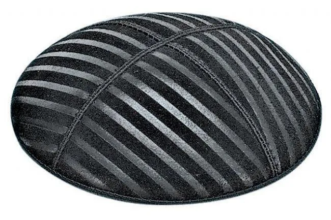 Embossed Suede Kippahs Blind Embossed Suede Kippot