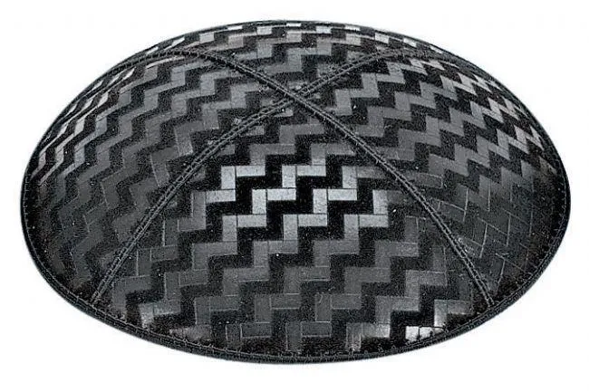 Embossed Suede Kippahs Blind Embossed Suede Kippot