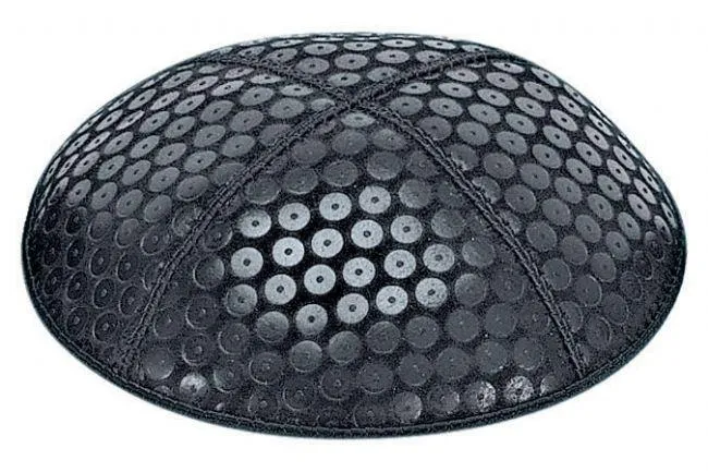Embossed Suede Kippahs Blind Embossed Suede Kippot