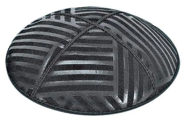 Embossed Suede Kippahs Blind Embossed Suede Kippot