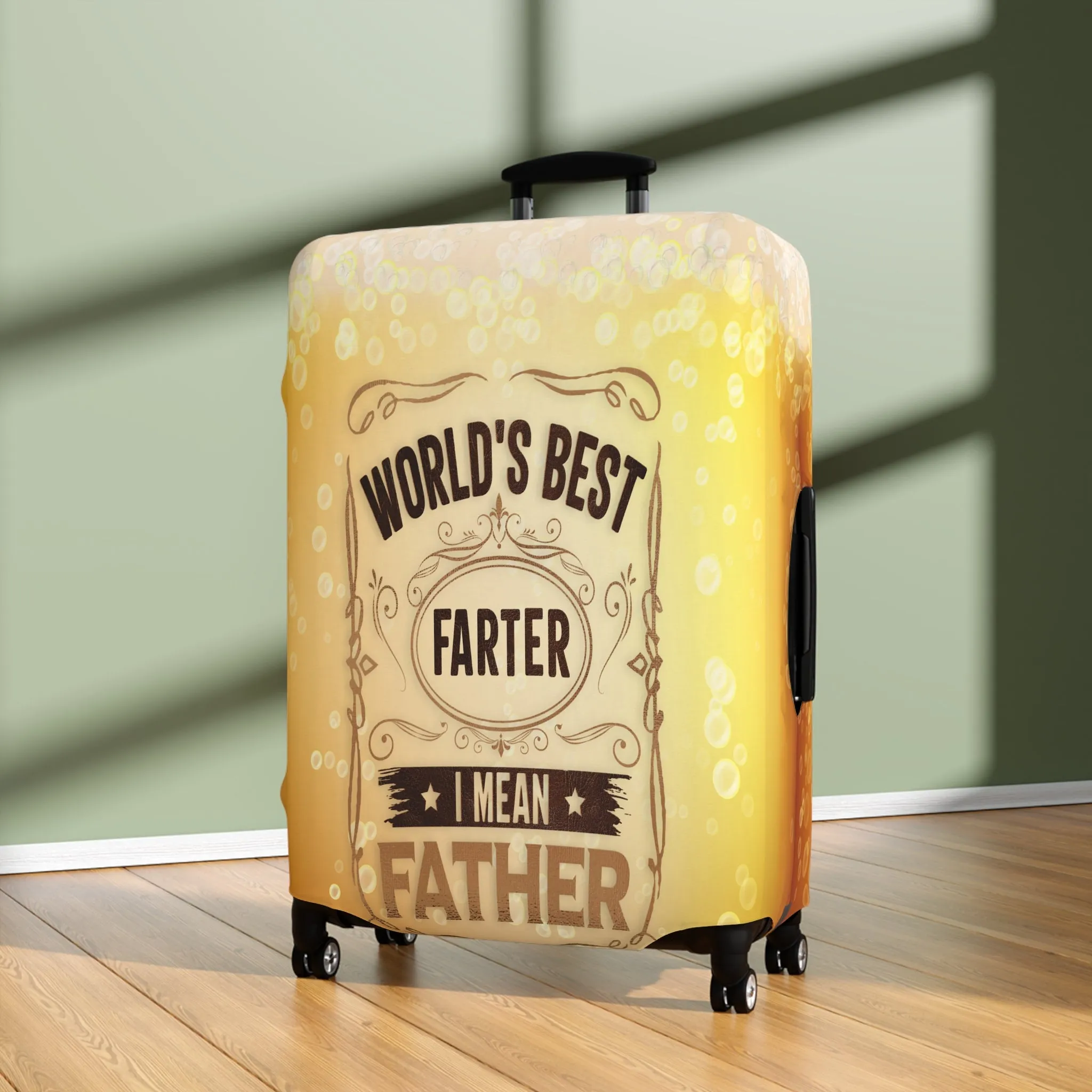 Luggage Cover, Worlds best father, awd-035
