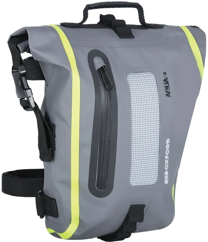 Luggage for motorcycle Oxford Aqua T8, gray