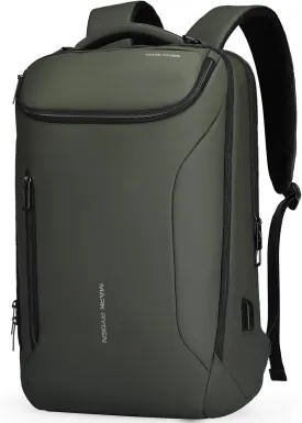MARK RYDEN Business Backpack for Men, Waterproof High Tech Backpack with Sport Car Shape Design and USB Charging Port, Travel Laptop Backpack Fits 17.3 Inch Notebook
