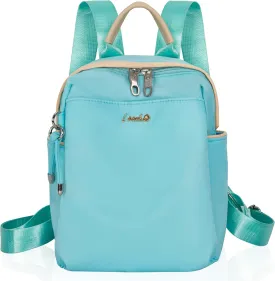 Mini Backpack, Small Lightweight Travel Backpack Purse, Waterproof Daily Backpack Purses, Blue
