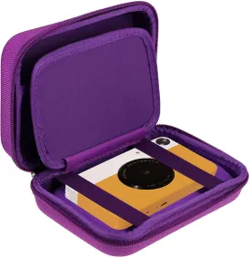 Navitech Purple Travel Hard Case Compatible With Polaroid Hi-Print 2nd Generation Dye-Sub Printer