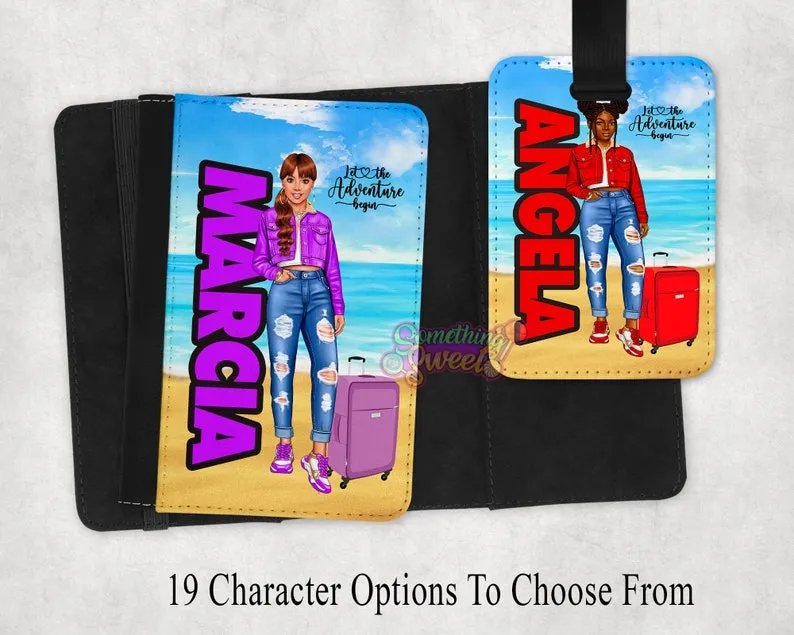 Personalized Passport Cover (Teen Girls)