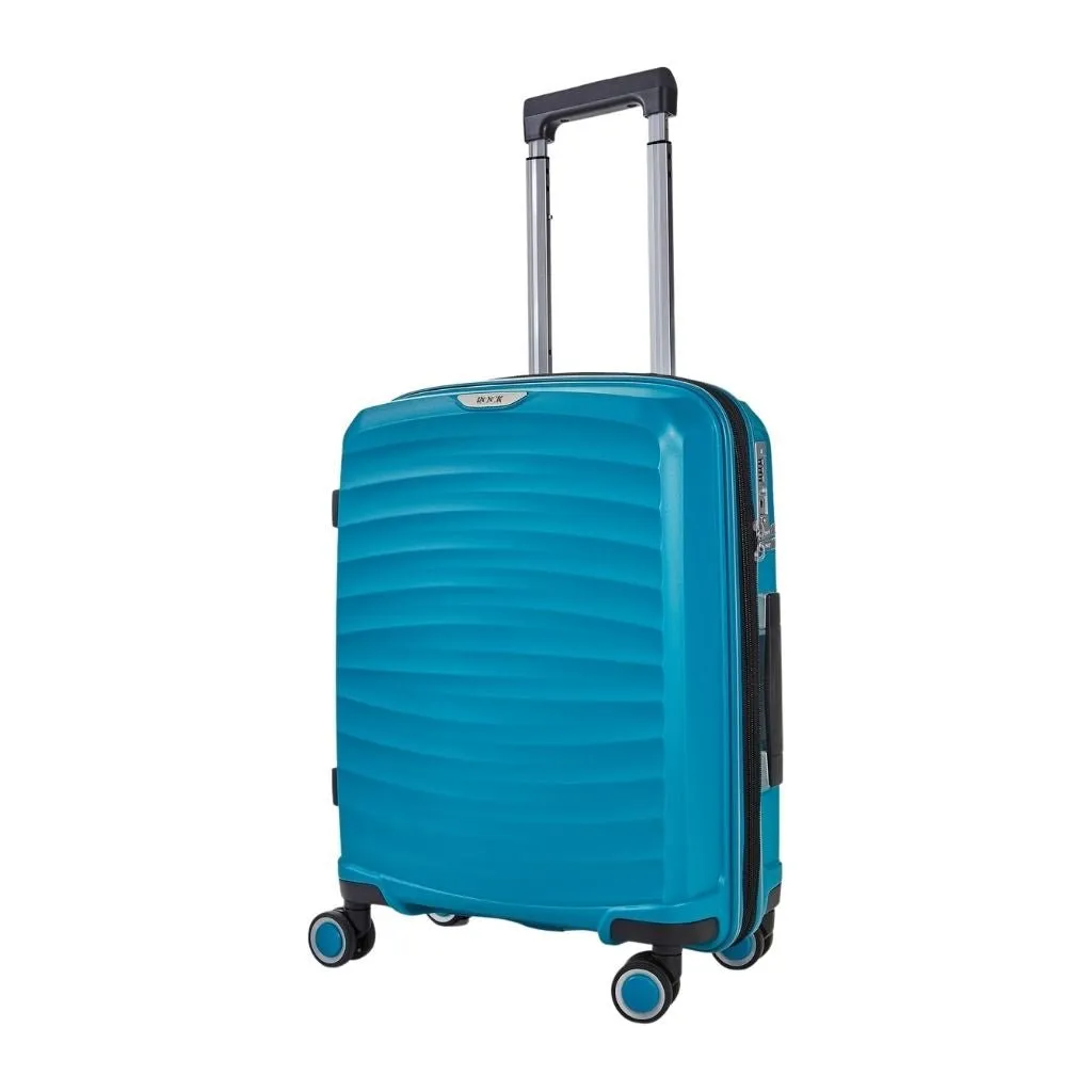 Rock Sunwave 3 Piece Set Expander Hardsided Luggage - Blue