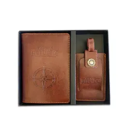 Travel Wallet & Luggage Tag Set