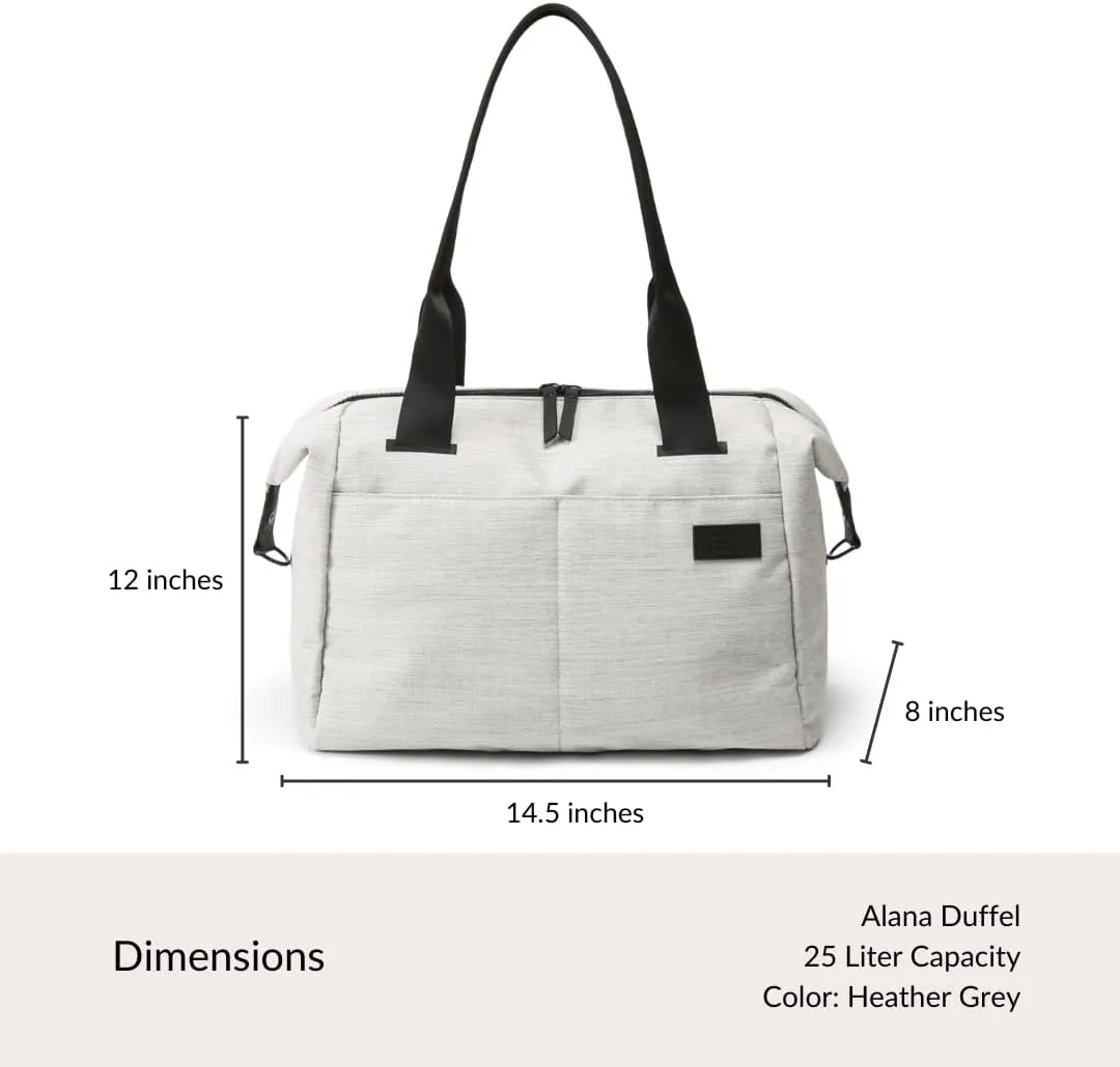 Vooray Alana Duffel Bag  Small Lightweight Travel Bag with Laptop Sleeve, Sports Gym Duffel for Women & Men, Weekender for Overnight, Everyday Use, or Hospital Travel