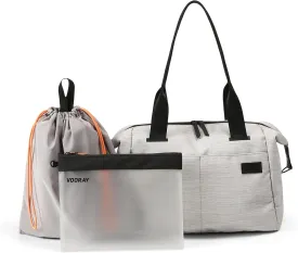 Vooray Alana Duffel Bag  Small Lightweight Travel Bag with Laptop Sleeve, Sports Gym Duffel for Women & Men, Weekender for Overnight, Everyday Use, or Hospital Travel